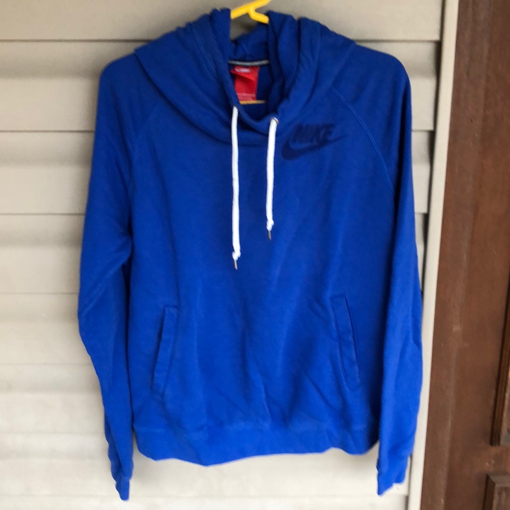Nike funnel neck hooded sweatshirt